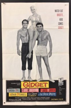 Gidget (1959) - Original One Sheet Movie Poster
