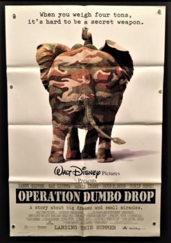 Operation Dumbo Drop (1995) - Original Advance One Sheet Movie Poster