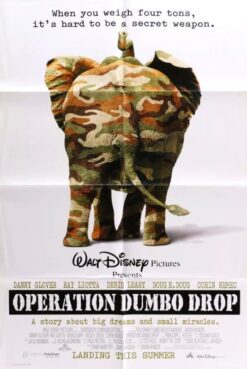 Operation Dumbo Drop (1995) - Original Advance One Sheet Movie Poster