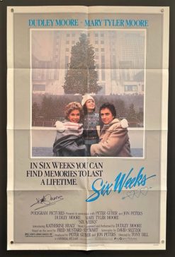 Six Weeks (1982) - Original Autographed One Sheet Movie Poster