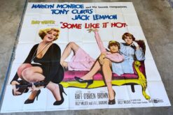 Some Like It Hot (1959) - Original Six Sheet Movie Poster