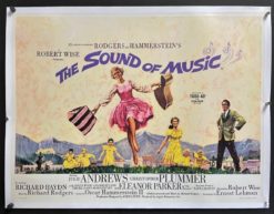 The Sound Of Music (1965) - Original Quad Movie Poster