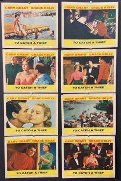 To Catch A Thief (1955) - Original Lobby Card Set Movie Poster