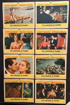 To Catch A Thief (1955) - Original Lobby Card Set Movie Poster