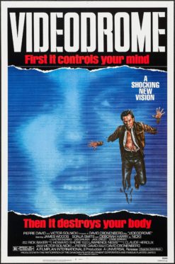 Videodrome (1983) - Original One Sheet Movie Poster