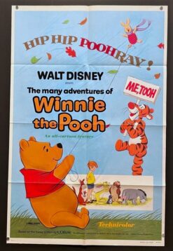 Winnie the Pooh (R1977) - Original One Sheet Movie Poster