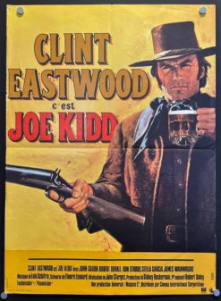 Joe Kidd (1972) - Original French Petite Movie Poster