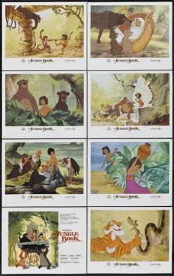 The Jungle Book (R1984) - Original Lobby Card Set Movie Poster