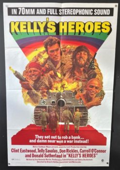Kelly's Heroes (1970) - Original One Sheet Movie Poster