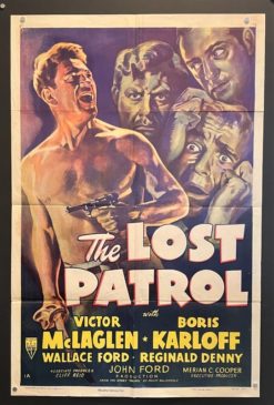 The Lost Patrol (R1949) - Original One Sheet Movie Poster