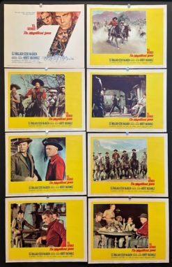 The Magnificent Seven (1960) - Original Lobby Card Set Movie Poster