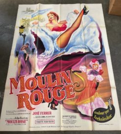 Moulin Rouge (1952) - Original French Grande Movie Poster