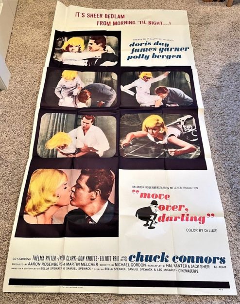 Movie Over Darling (1964) – Original Three Sheet Movie Poster ...