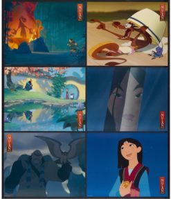 Mulan (1998) - Original Lobby Card Set Movie Poster