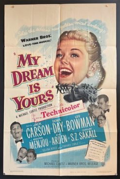 My Dream Is Yours (1949) - Original One Sheet Movie Poster