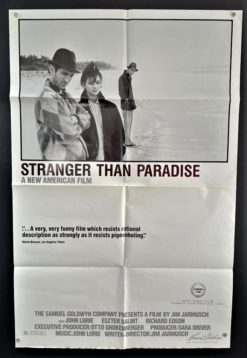Stranger Than Paradise (1984) - Original One Sheet Movie Poster