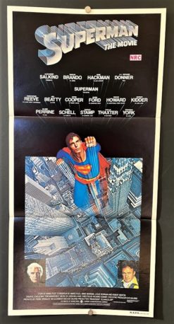 Superman, The Movie (1978) - Original Daybill Movie Poster