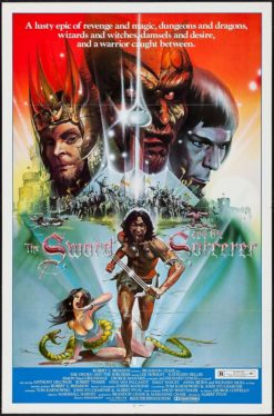 The Sword and The Sorcerer (1982) - Original One Sheet Movie Poster