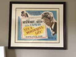 It's A Wonderful Life (1947) - Original Half Sheet Movie Poster