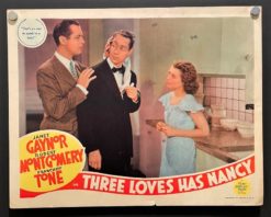 Three Loves Has Nancy (1938) - Original Lobby Card Movie Poster