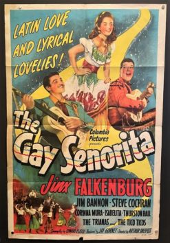 The Gay Señorita (1945) - Original One Sheet Movie Poster