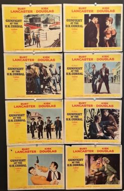 Gunfight At the O.K. Corral (1957) - Original Lobby Card Set Movie Poster