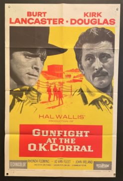 Gunfight At the O.K. Corral (1957) - Original One Sheet Movie Poster