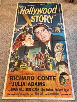 Hollywood Story (1951) - Original Three Sheet Movie Poster
