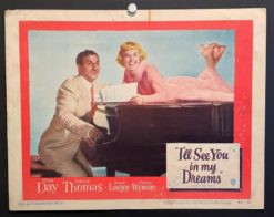 I'll See You In My Dreams (1952) - Original Lobby Card Movie Poster