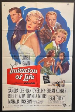 Imitation Of Life (1959) - Original One Sheet Movie Poster