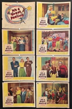 It's A Great Feeling (1949) - Original Lobby Card Set Movie Poster