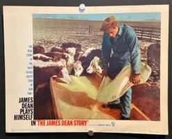 The James Dean Story (1957) - Original Lobby Card Movie Poster