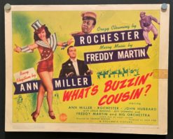 What's Buzzin' Cousin? (1943) - Original Lobby Card Movie Poster