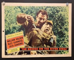 The Bridge On the River Kwai (1958) - Original Lobby Card Movie Poster