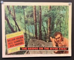 The Bridge On the River Kwai (1958) - Original Lobby Card Movie Poster