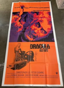 Dracula A.D. 1972 (1972) - Original Three Sheet Movie Poster