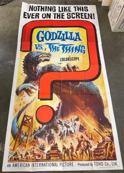 Godzilla VS. The Thing (1964) - Original Three Sheet Movie Poster