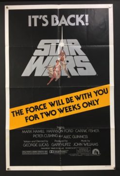 Star Wars (R1981) - Original One Sheet Movie Poster