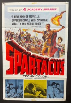 Spartacus (1961) - Original One Sheet Movie Poster