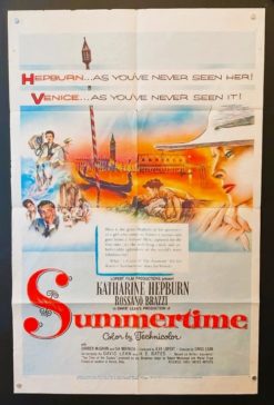 Summertime (1955) - Original One Sheet Movie Poster