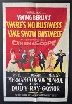 There's No Business Like Show Business (1954) - Original One Sheet Movie Poster