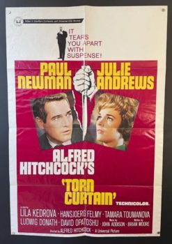 Torn Curtain (1966) - Original One Sheet Movie Poster