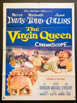 The Virgin Queen (1955) - Original One Sheet Movie Poster