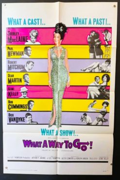 What A Way To Go (1964) - Original One Sheet Movie Poster