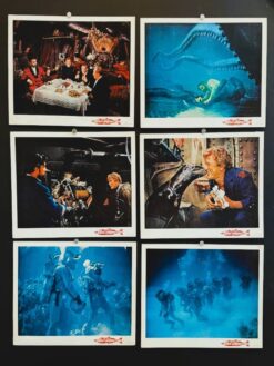 20,000 Leagues Under the Sea (R1963) - Original Lobby Cards Movie Poster