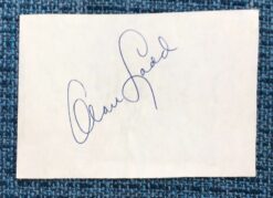 Alan Ladd Autograph