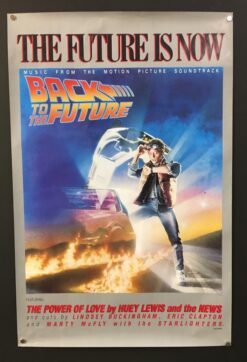 Back To the Future (1985) - Original Soundtrack Movie Poster