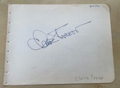 Claire Trevor Autograph with Jean Wallace and Robert Sterling