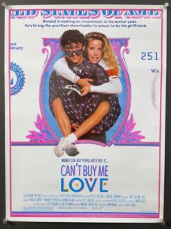 Can't Buy Me Love (1987) - Original Movie Poster
