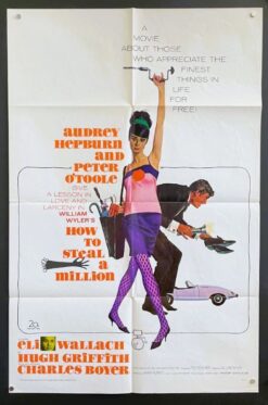 How To Steal A Million (1966) - Original One Sheet Movie Poster